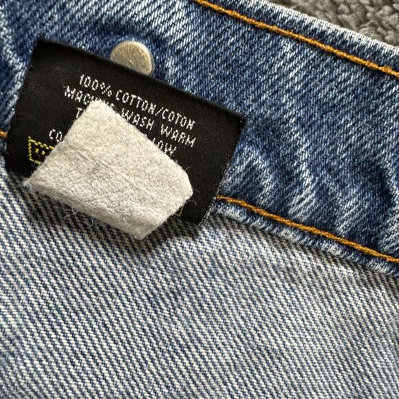 PRISON BLUES PRSN BLU Distressed Denim Jeans Mens 40x30 USA Suspender Buttons - Picture 5 of 10